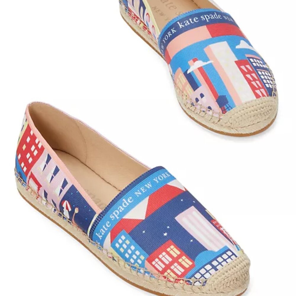 kate spade new york City Map Espadrilles Shoes
